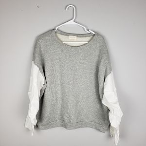 EUC- Mello day sweater blouse combo